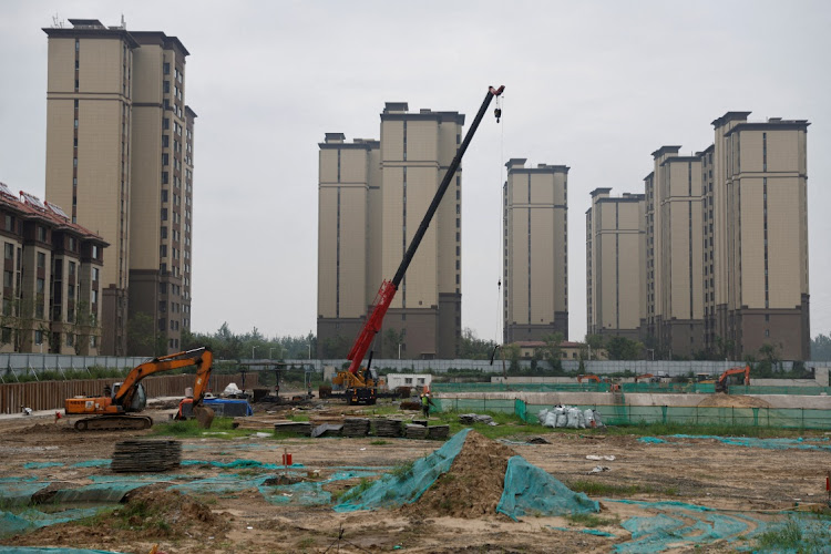 A construction site of residential buildings by Chinese developer Country Garden is pictured in Tianjin, China. File photo: TINGSHU WANG/REUTERS