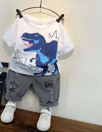 Title 4, Childrens Western Style Short-sleeved Sportswe...