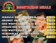 Healthians Cafe menu 1