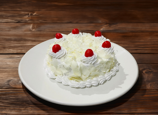 White Forest Cake Eggless