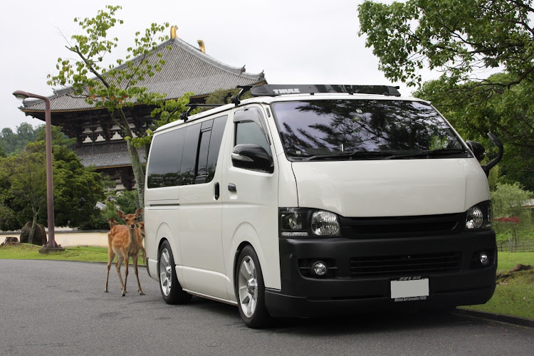 レジアスエースバンの東大寺・奈良活・シカ🦌チューン・せんとくんに関するカスタム事例の投稿画像4枚目