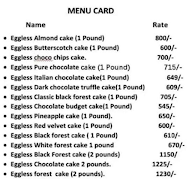 Cake Imperial menu 1