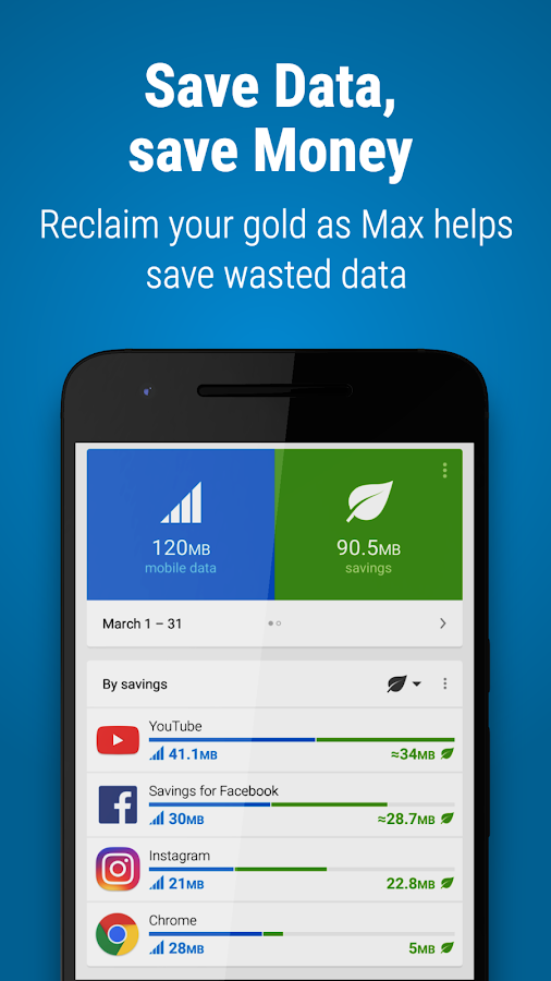    Opera Max - Data manager- screenshot  