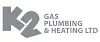K2 Gas Plumbing And Heating Logo