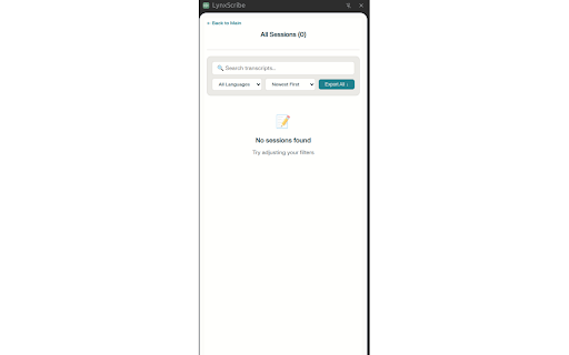 LynxScribe screenshot 2