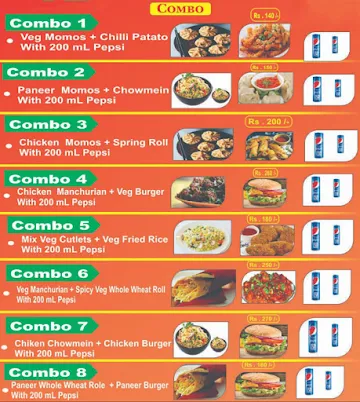 Panku Chinese Fast Food menu 