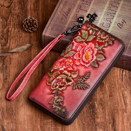 Title 6, Vintage Ladies Wallets, hand-polished and embos...