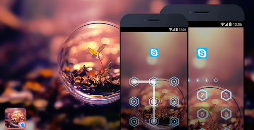 AppLock Theme - Dewdrop