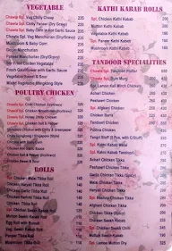 Chawla Family Restaurant menu 4