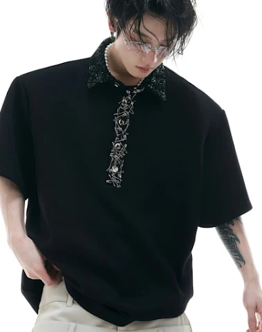Lockere, vielseitige Shirt mit Pail - 1