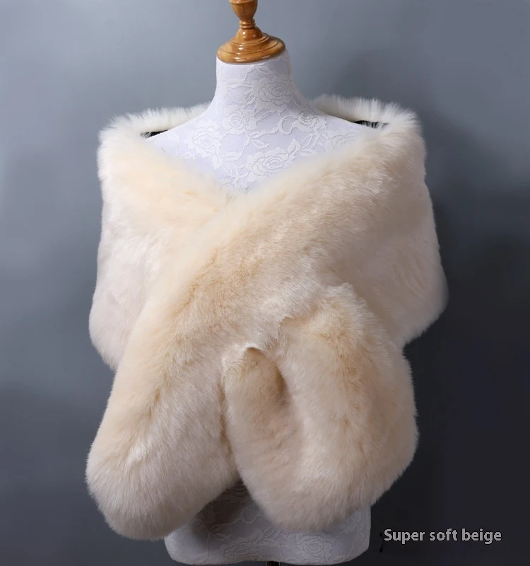 Verdikte Talma cape sjaal voor bruidsjurken, voor dames, warm en elegant voor avonden en bruiloften.
