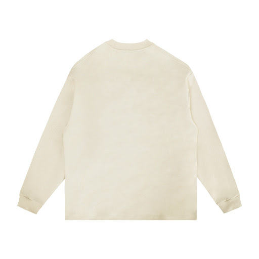 Title 9, Maychao Casual Suede Round Neck Loose Long Slee...
