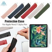 Túi Đựng Bút Cảm Ứng Bằng Da Pu Gọn Nhẹ Chống Sốc Thích Hợp Cho Apple Pencil