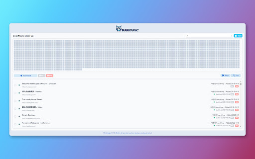 MarkMagic - Effortless Bookmark Manager