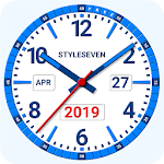 Cover Image of Download Kit Analog Clock Live Wallpaper-7 2.0 APK