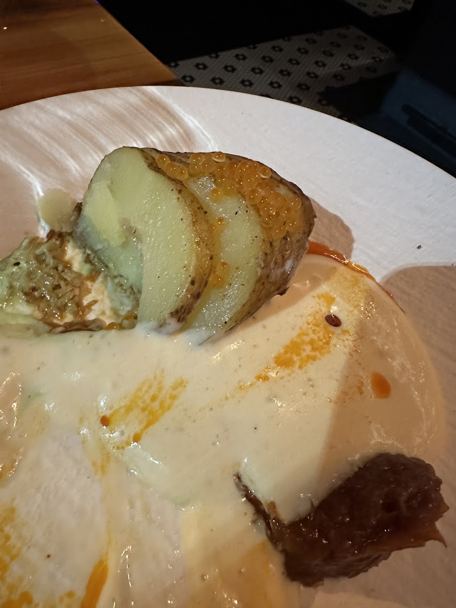 Hasselback Potato