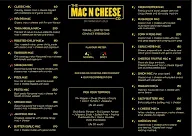 The Mac N Cheese Company menu 4