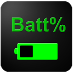 Cover Image of ダウンロード バッテリーのパーセンテージを表示 1.9.7 APK