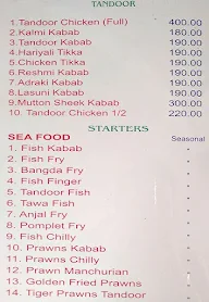 Sri Durga Family Restaurant menu 1