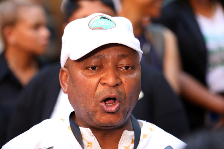 Patriotic Alliance deputy president Kenny Kunene has been found guilty of hate speech after he referred to EFF leader Julius Malema as a 'cockroach'. File photo.