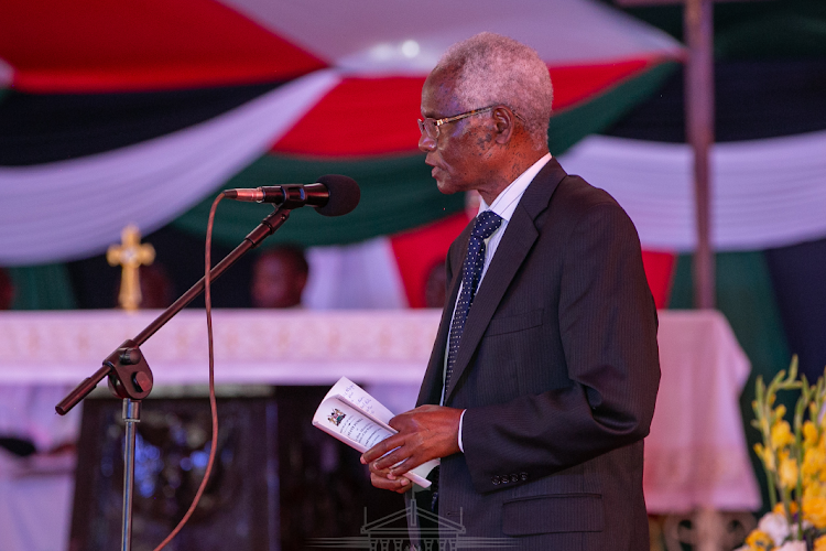 Former Head of Civil Service and Secretary to the Cabinet Francis Muthaura.