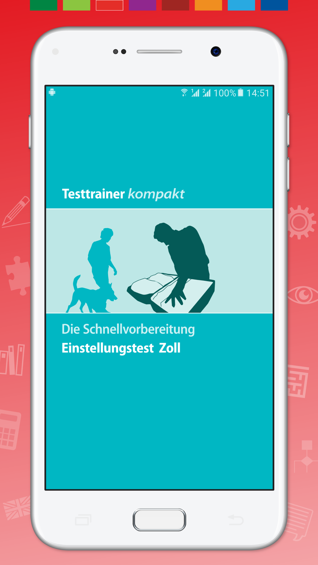 Android application Einstellungstest Zoll screenshort