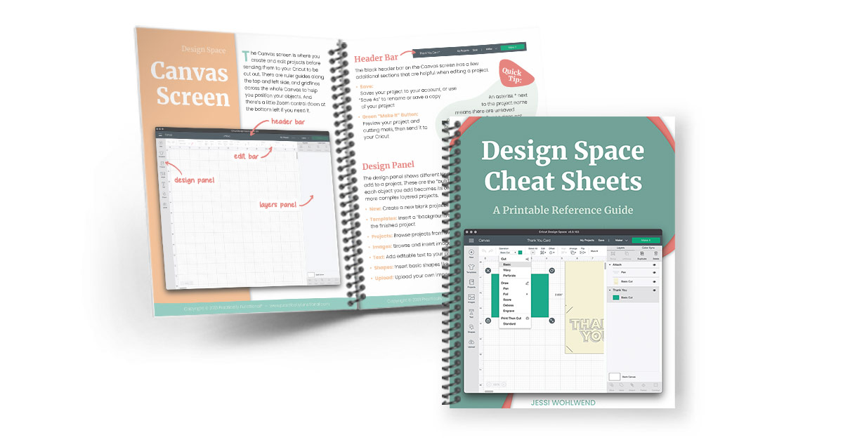 9780645023220: The Mega Cricut Cheat Sheet Book: 80 Full-Color Cheat Sheets  for your Cricut Maker, Cricut Explore Air 2 and Cricut Joy Cutters