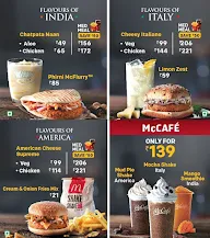 McDonald's menu 1