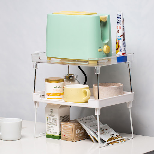 Title 2, Kitchen supplies rack Organized kitchen storage...