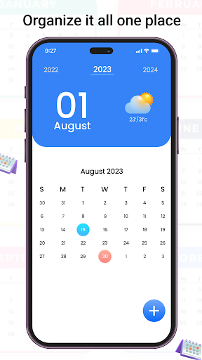 Screenshot Calendar - Schedule Planner