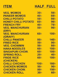 Manish Chines Corner menu 3