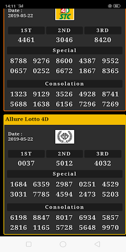 4d allure lotto