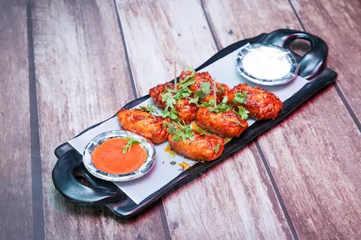 Chicken Schezwan Momos [6 Pieces]