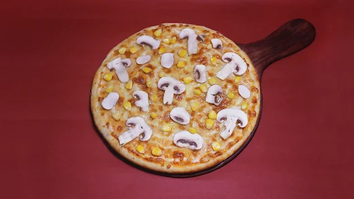 Mushroom Corn Pizza