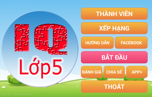 IQ cho tre tieu hoc lop 5