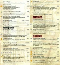 Not Just Paranthas menu 2