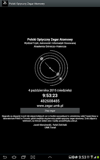 Polski Optyczny Zegar Atomowy