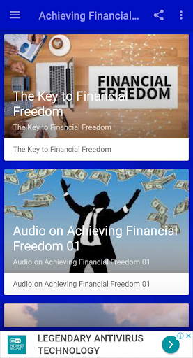 Achieving Financial Freedom