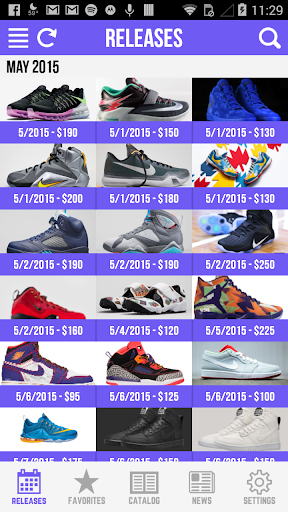 Sneaker Crush - Release Dates