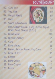 Madras Restaurant menu 5