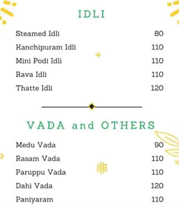 Balaji - Pure Veg menu 