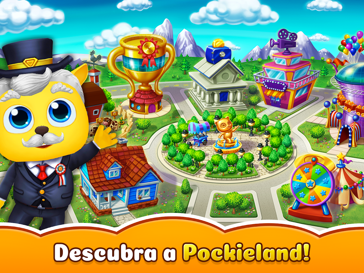   Pockieland – Vila de mascotes: captura de tela 