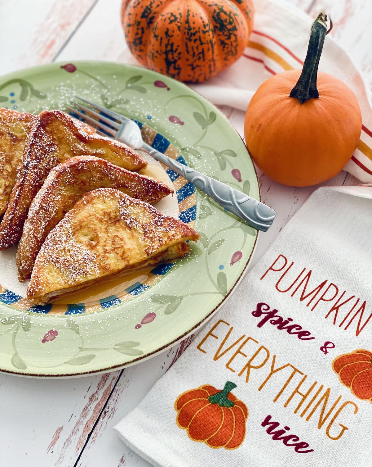 Pumpkin Brioche French Toast