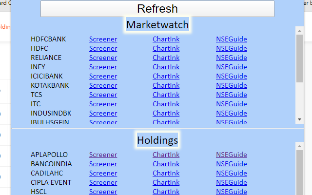 Zerodha Scrip Plus Preview image 1