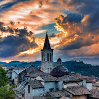 Dopo un temporale a Spoleto di 