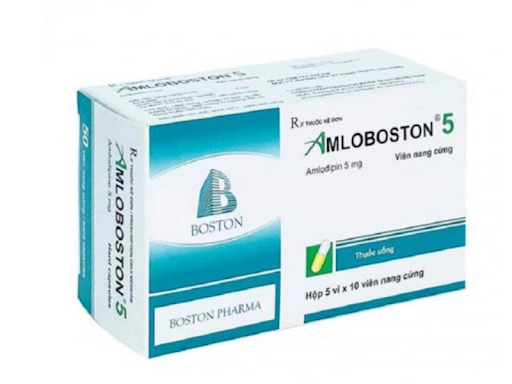 Amloboston 5mg - Amlodipin Date 11.2025 (Hộp 5 vỉ x 10 viên).Boston Pharma-duoc-ban-tai-Tạp hoá số