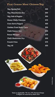 Metro Grill menu 3