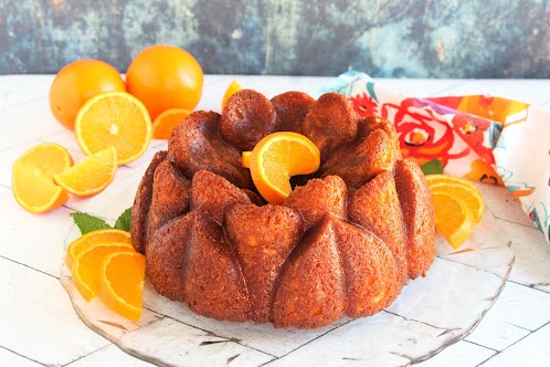 Honey Glazed Orange Bundt Cake