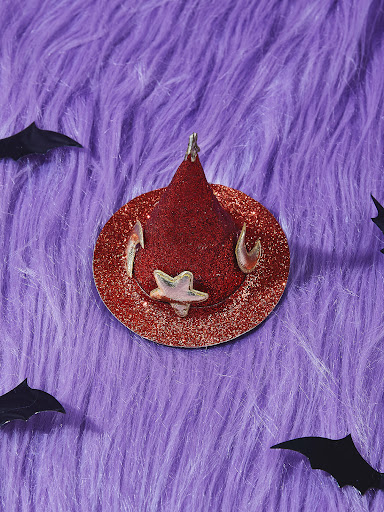 Title 10, Halloween hairpin Christmas hat witch hat dog h...