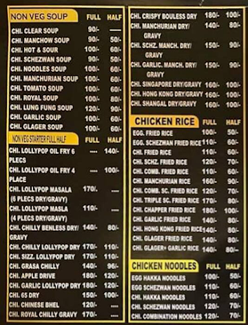 Yummy tummy food hub menu 